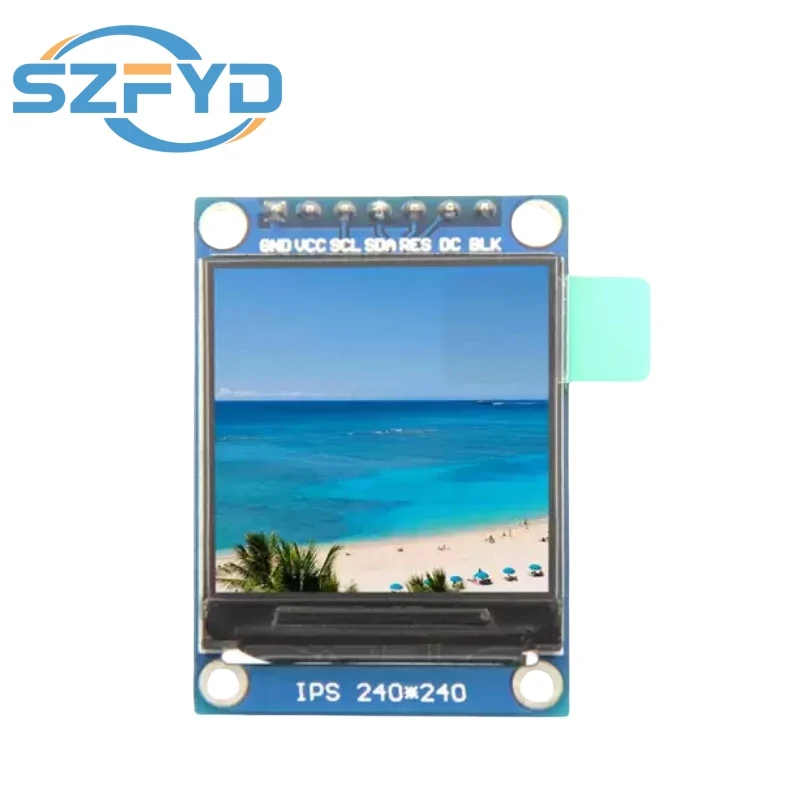 Pantalla TFT en color de 1,3 pulgadas Módulo de pantalla LCD IPS de alta definición Chip 240x240 ST7789 - imagen 3