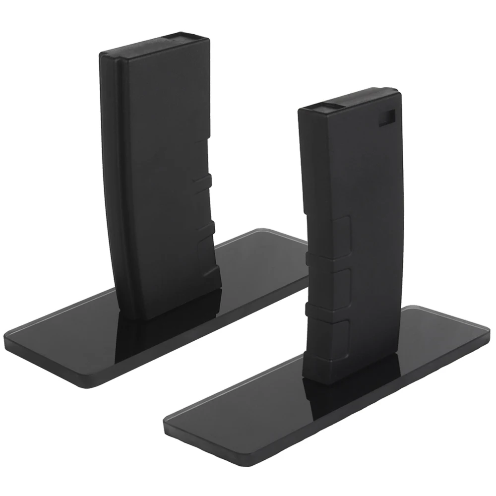 Soporte de exhibición AR15 versión AEG M4, estante para Rifle de caza Airsoft, equipo táctico, revista, Base de vidrio ABS, accesorios decorativos