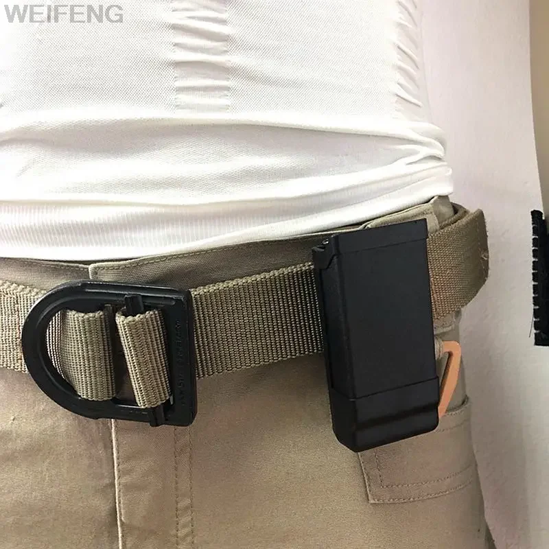 Bolsa táctica para revistas de 9mm para G 17 Beretta M9 Colt 1911, funda Universal de 9mm.40 Mag, accesorios de caza - imagen 5