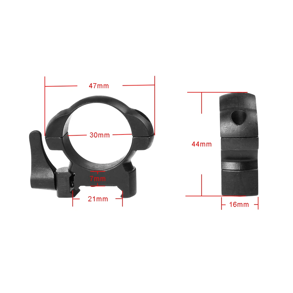MARCOOL Anillos de montaje Picatinny Weaver para visor rifle - imagen 5
