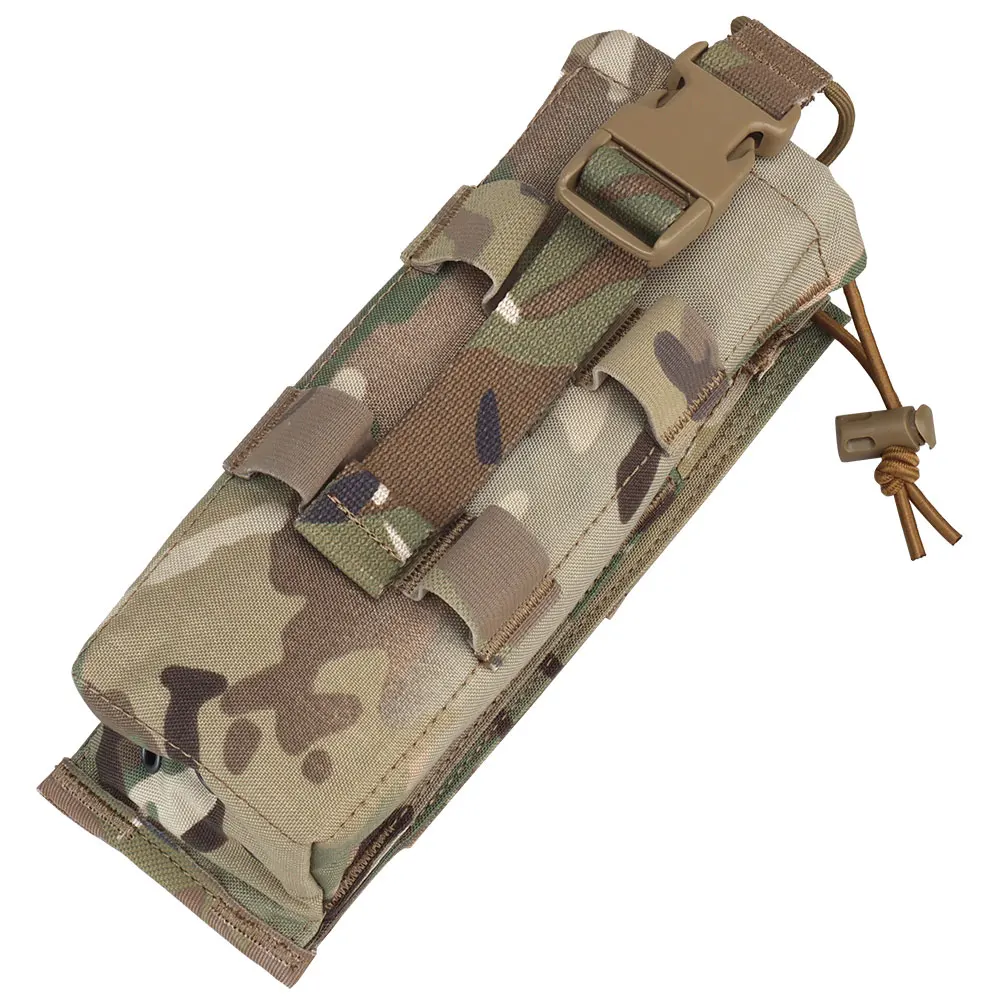 Bolsa de Radio táctica de liberación rápida PRC 152/148, walkie-talkie MOLLE, chaleco de caza, cinturón, funda de interfono portátil - imagen 2