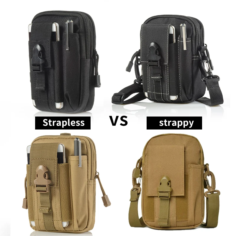 Kit de herramientas de supervivencia al aire libre, bolsa militar, paquete Oxford con múltiples bolsillos, riñonera militar, equipo de Camping, bolsa de senderismo, mochila - imagen 4