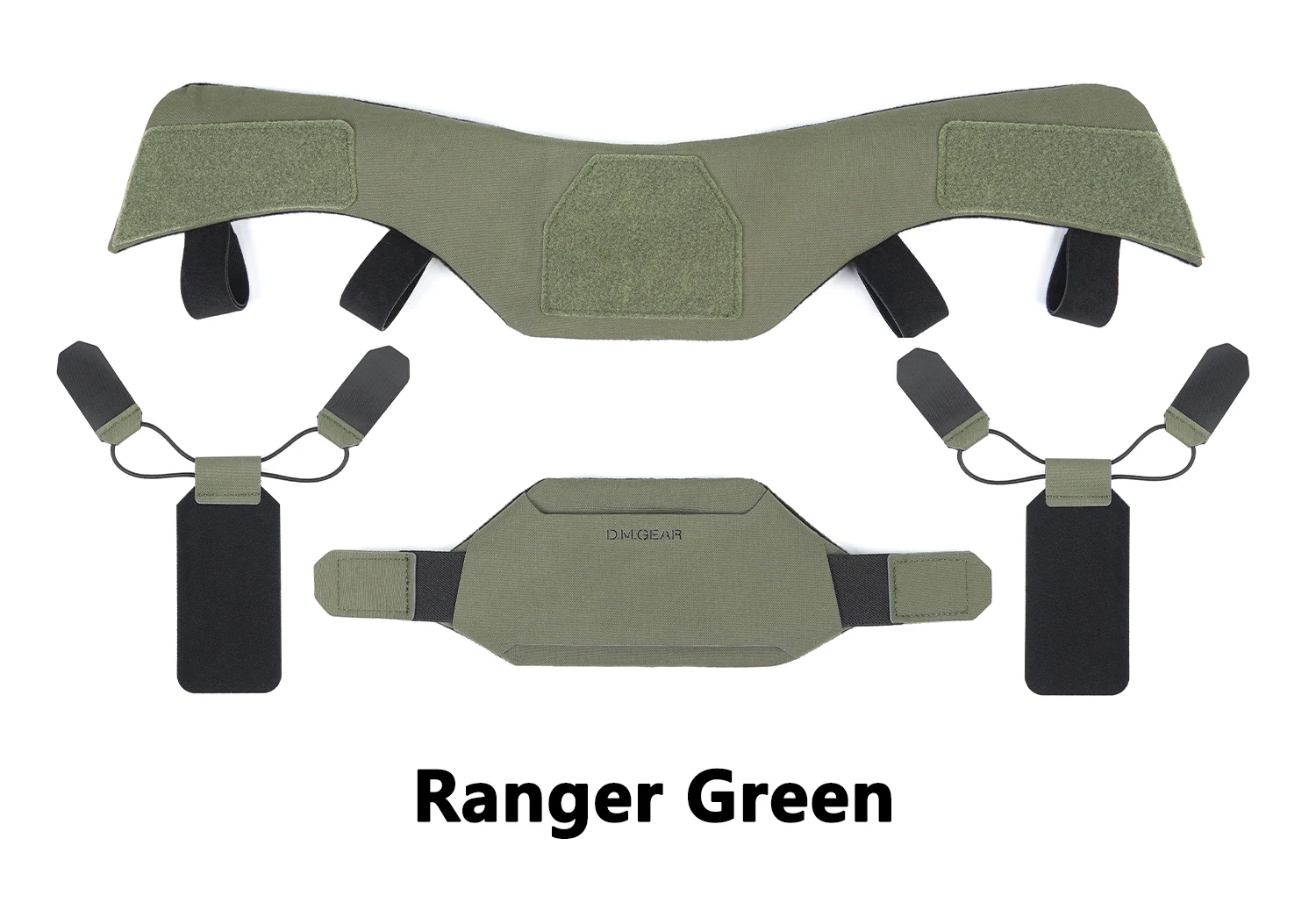 DMGear Protector Cuello Táctico Ripstop para Chaleco Airsoft - imagen 4