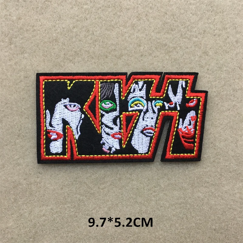 Parches bordados de banda de Rock para ropa, pegatinas para chaqueta, apliques para planchar, DIY - imagen 4