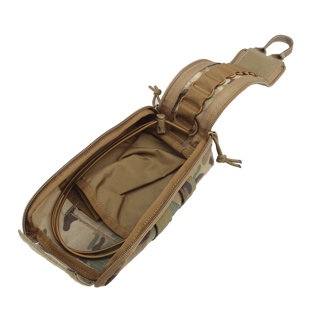 Bolsa de primeros auxilios Molle, bolsa médica táctica de liberación rápida para acampar al aire libre, bolsa médica del ejército militar, bolsa IFAK de supervivencia de emergencia - imagen 5