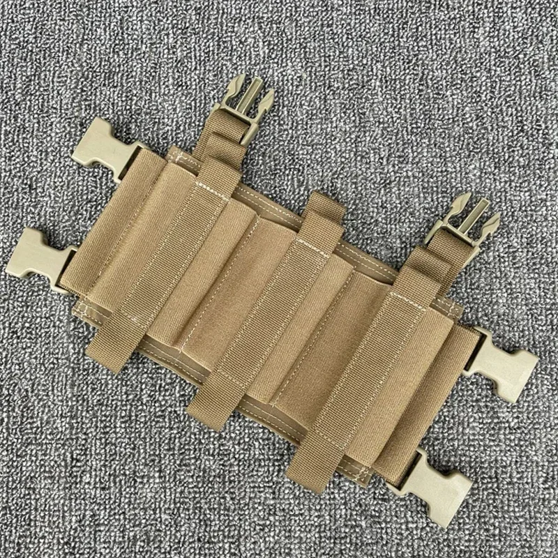 Bolsa táctica Triple para revistas LV119 MK3 MK4 FCSK, portador de placa para el pecho, bolsa Mag, chaleco Airsoft, bolsa de accesorios de expansión - imagen 4