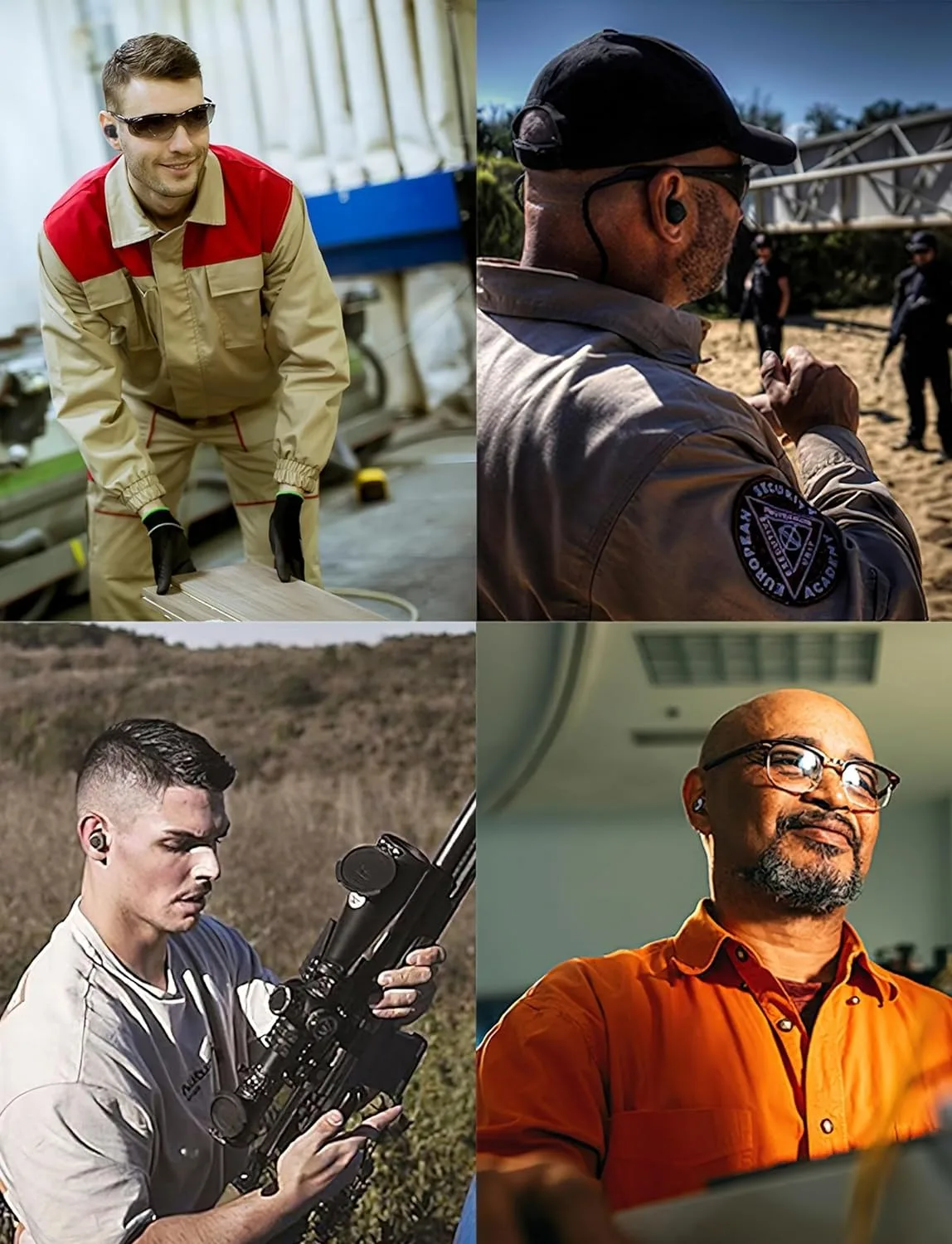 EARMOR M20T auriculares tácticos tapones para los oídos electrónicos antiruido cancelación de ruido para protección de disparos NRR26dB con Bluetooth - imagen 5