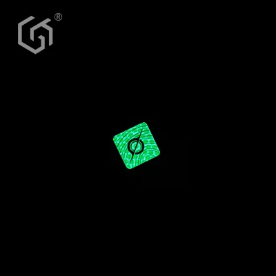 Medallón de 1 pulgada que brilla en la oscuridad, sujetadores de Velcro decorados con brazalete cuadrado - imagen 4