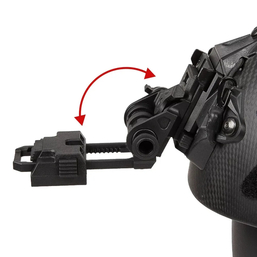 Soporte desmontable nylon para gafas visión nocturna casco táctico FMA
