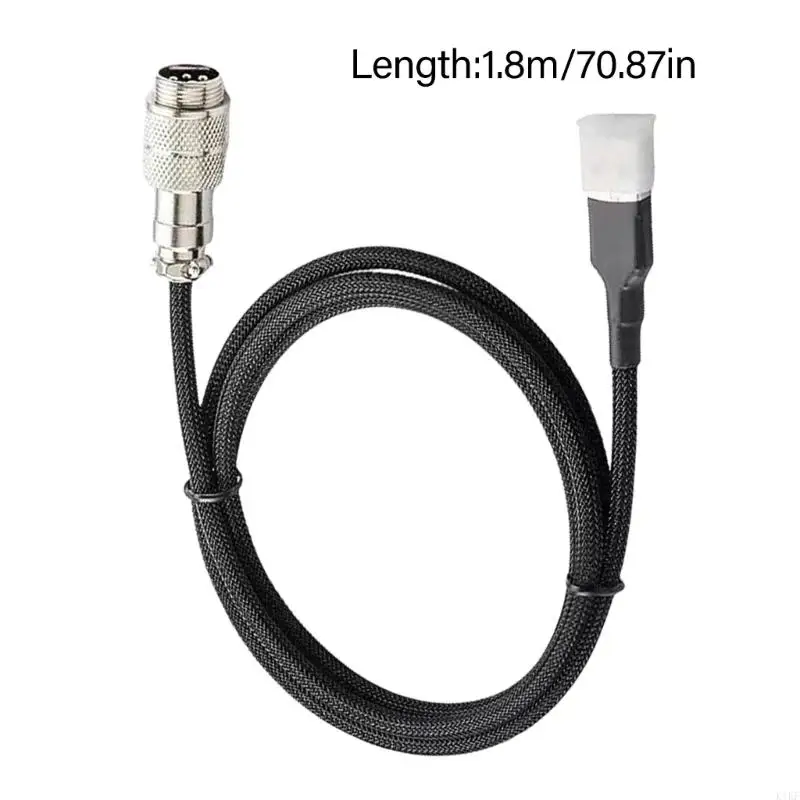 Cable USB en para cable teclados mecánicos con conectores aviación metal sólidos sólidos Cable calidad Cable - imagen 3