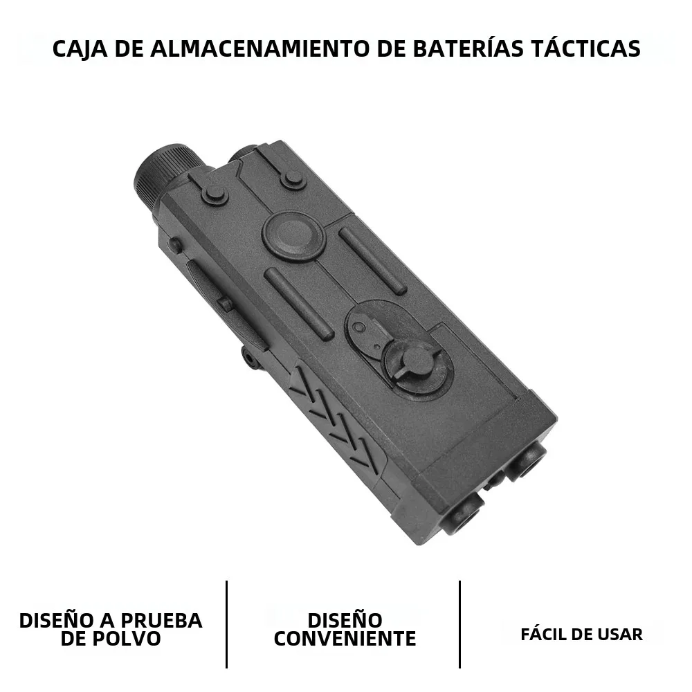 SINAIRSOFT táctico HK146 PEQ2 caja de batería simulada sin función de transporte RAS RIS AEG Airsoft caza 20mm Rail Lipoly - imagen 2