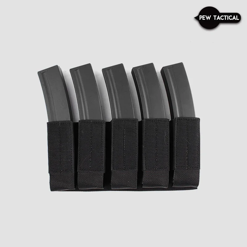 PEW TACTICAL D3CRM Chest Rig 5XSMG submetalladora revista insertar Airsoft pistola de aire revista munición bolsa táctica - imagen 3