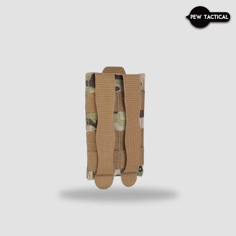 PEW TACTICAL 5,56 MM solo MAG POUCH corte láser MOLLE airsoft JPC SPC AVS chaleco de dibujo rápido - imagen 4