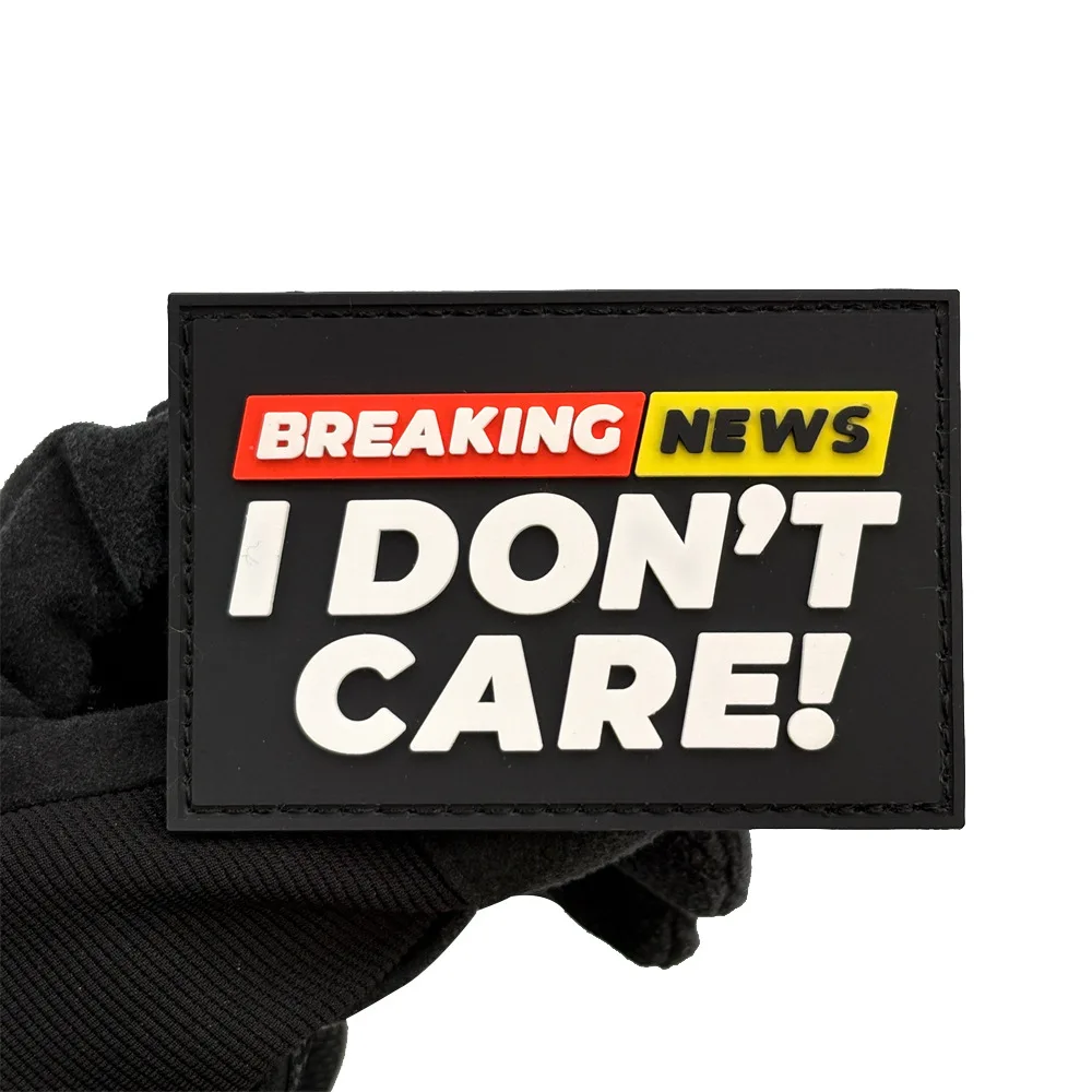 Parche BREAKING Parche de velcro de PVC y parches tácticos - imagen 3