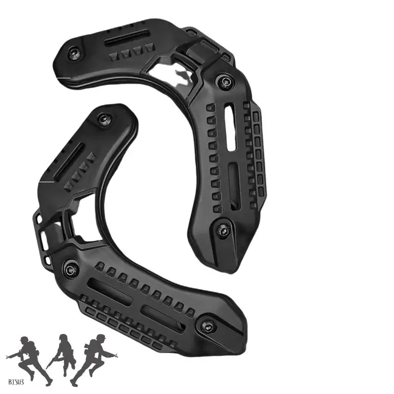 Casco táctico Airsoft MK de montaje, Riel de esqueleto, nailon ligero, reemplazo rápido, accesorios para cascos de Paintball de caza - imagen 3