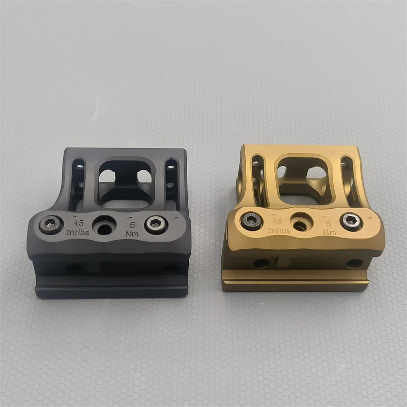 Juego de Base de vuelco de lupa negra de montaje elevado de punto rojo híbrido SP RD20193 táctico para punto rojo T2 - imagen 4