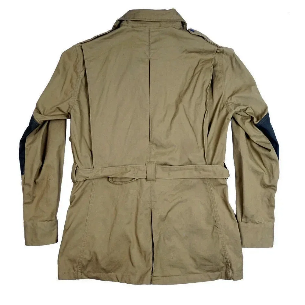Chaqueta de uniforme WW2 M42, abrigo de soldado de paracaidista, chaqueta para exteriores, uniforme de entrenamiento Retro WW2 de EE. UU. para hombres, chaqueta M42 - imagen 4