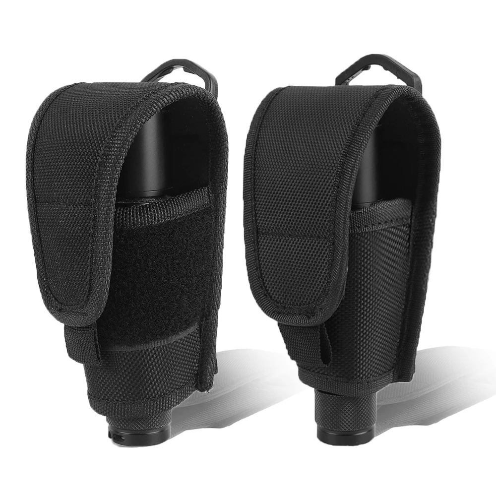 Funda táctica para linterna, funda de transporte para antorcha al aire libre para JM26 TC500 600L 700L C8 TF T1 TR500, soporte para cinturón - imagen 2