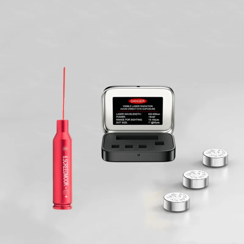 Colimador láser punto rojo Creedmoor para alineación de rifle