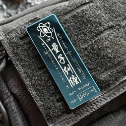 Brazalete táctico con sistema MOLLE y parches – Accesorio militar