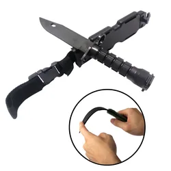 Entrenamiento 1:1 táctico Airsoft cuchillo de goma artes marciales CS Cosplay Halloween cuchillos blandos daga modelo regalo CS Cosplay