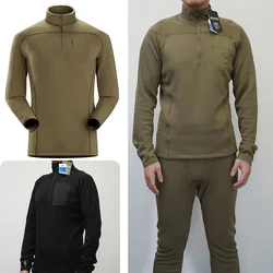 Traje lana táctico grueso aislante exterior resistente a deformaciones