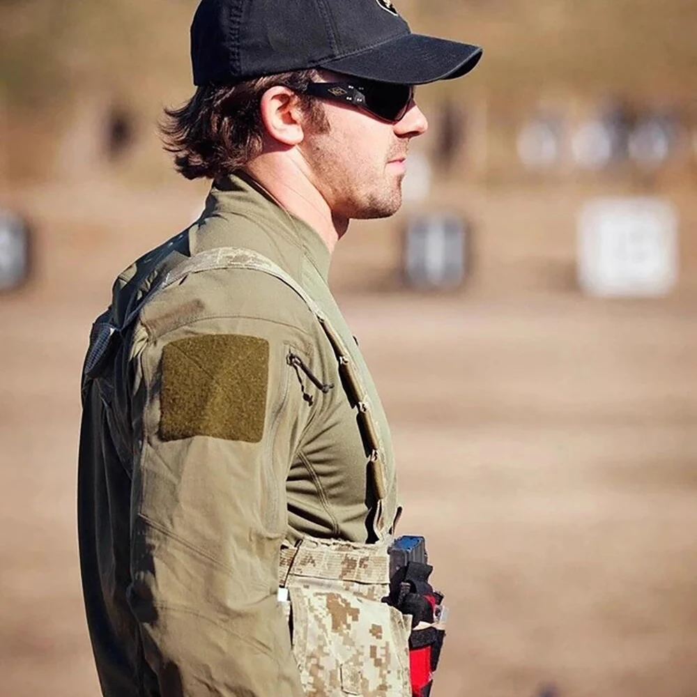 Traje de caza de adiestramiento al aire libre superior de secado rápido con textura de cáscara de naranja táctica - imagen 4