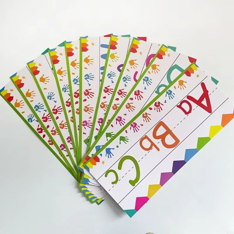 Tarjetas educativas infantiles de letras y números con caja - imagen 5