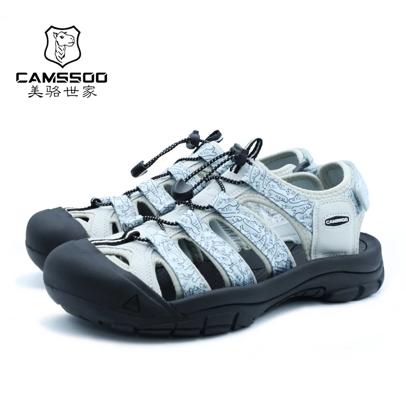 CAMSSOO sandalias para hombre, zapatos Upstream, zapatos de Trekking para caminar, zapatos acuáticos, malla transpirable, zapatillas de deporte de secado rápido para mujer, zapatos de senderismo - imagen 5