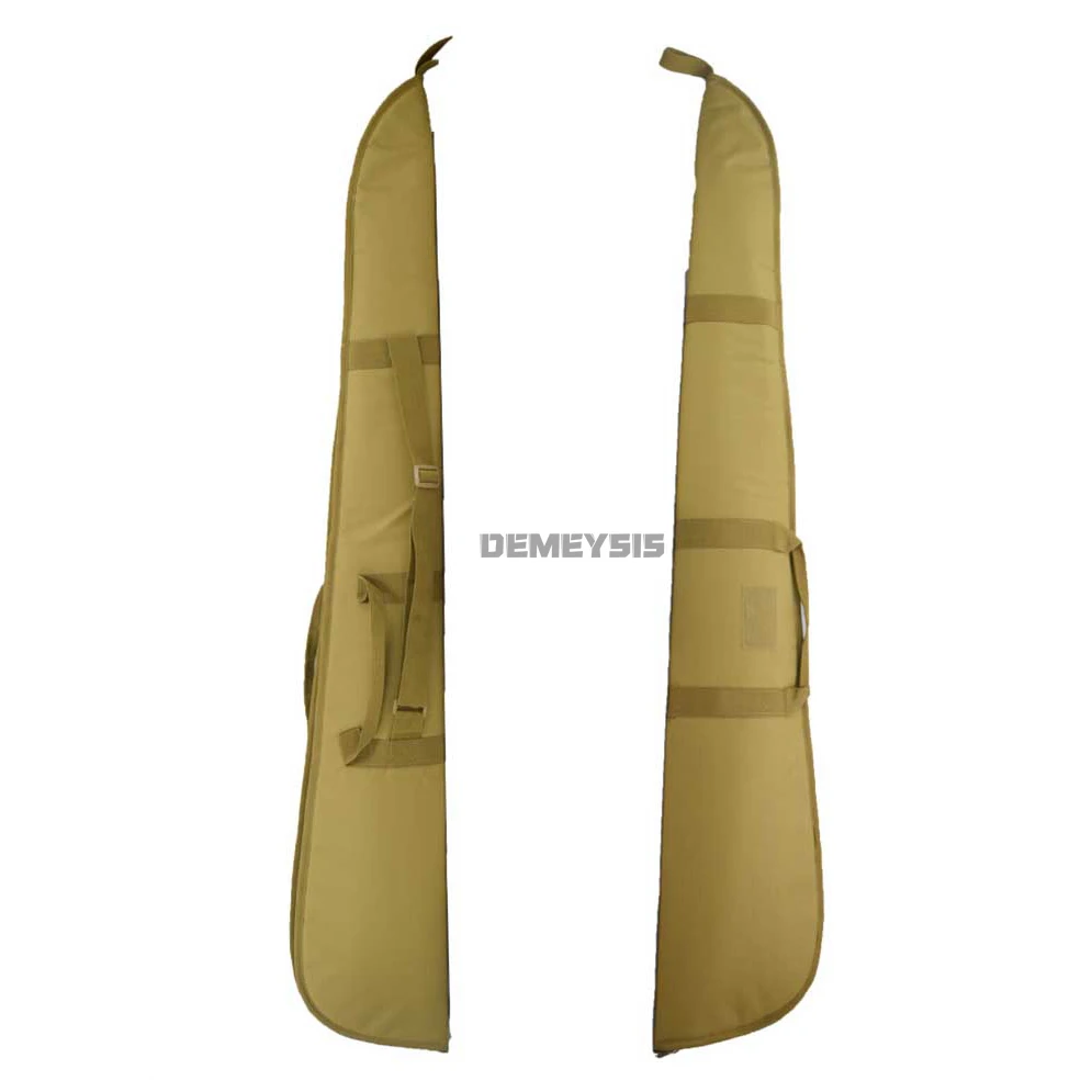 Bolsas para pistola de caza al aire libre de 126CM, bolsa de protección para pistola táctica, bolsa para transporte de pistola de aire, mochila con correa para hombro para Rifle de tiro - imagen 4
