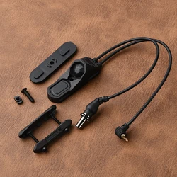 Interruptor táctico de linterna AXON, interruptor de presión de doble Control para Surefie M300 M600 Light PEQ15 OGL DBAL NGAL MAWL CQBL láser