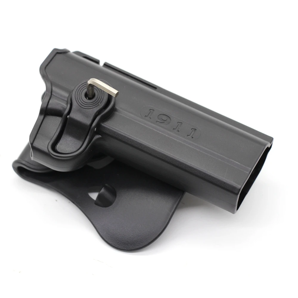 Funda para pistola de mano derecha 1911, funda para desbloquear rápidamente, funda táctica para revistas de 9mm - imagen 4