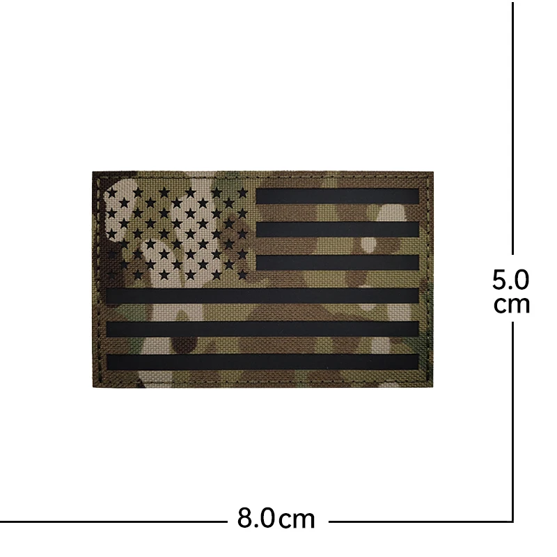 Parches de bandera nacional europea, brazalete de camuflaje de tela reflectante, brazalete táctico, insignia, gancho, pegatina de tela, aplique de emblema - imagen 5