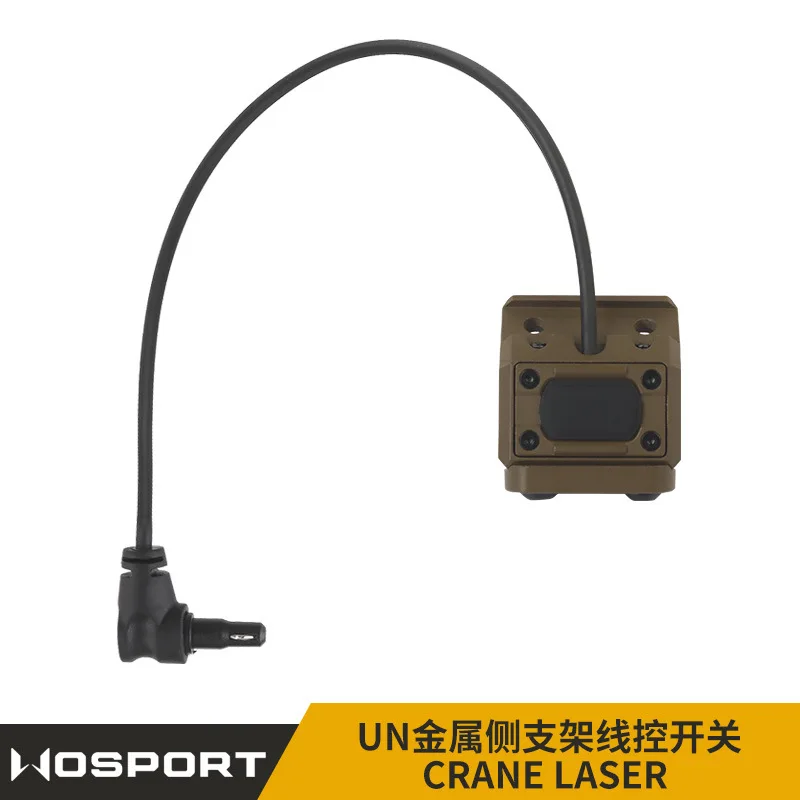Soporte lateral de metal táctico UN/interruptor controlado por cable de una sola línea, láser de grúa, SF, 2,5 - imagen 2