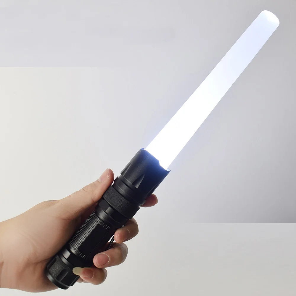 Linterna Led con Zoom Multicolor 4 en 1, iluminación blanca/roja/verde/azul, caza al aire libre, Selfie fotográfico, senderismo, Camping, Totch - imagen 3