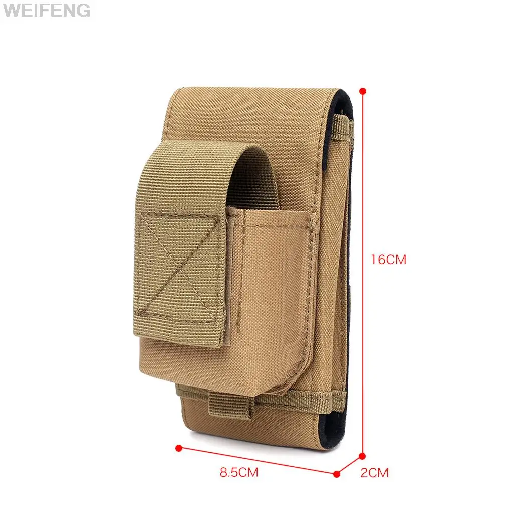 Bolsa táctica Molle para teléfono móvil, monedero, almacenamiento de cigarrillos, EDC, accesorios de caza al aire libre, herramienta, bolsillo en la cintura - imagen 5