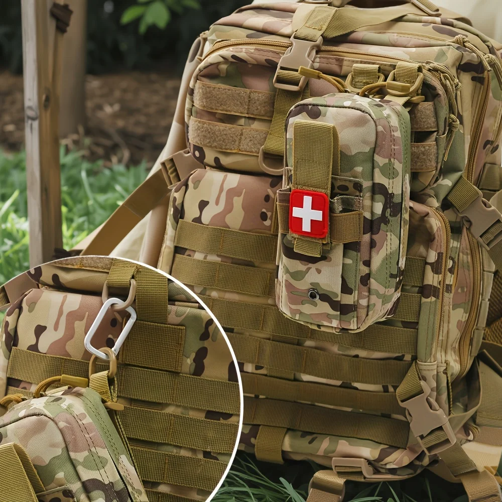 Botiquín primeros auxilios táctico MOLLE con kit torniquete - imagen 4