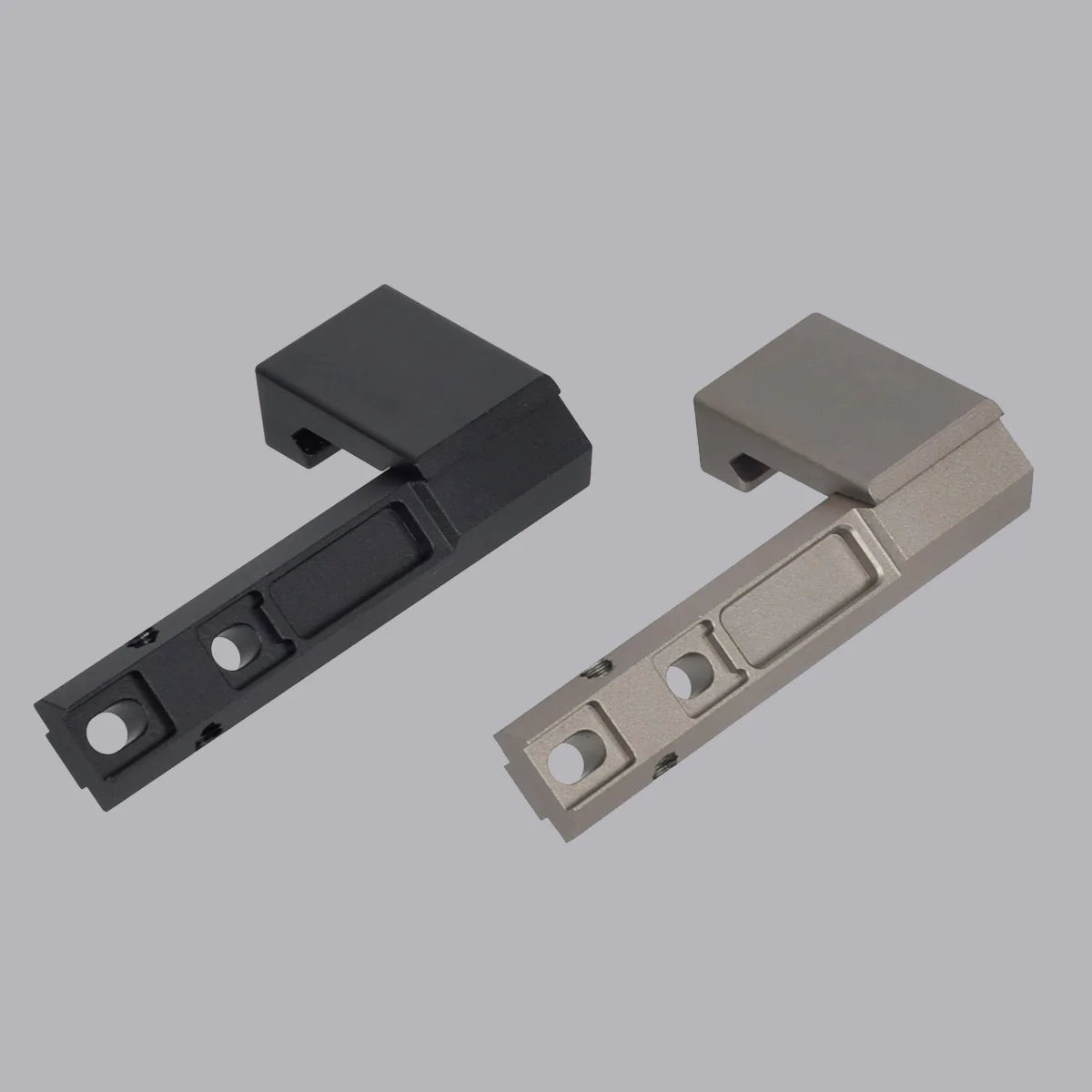 SureFire-linterna táctica para arma, adaptador de montaje Offset para Rifle Airsoft AR15, riel Picatinny de 20mm, M300, M600, M951, M620, RM45 - imagen 4