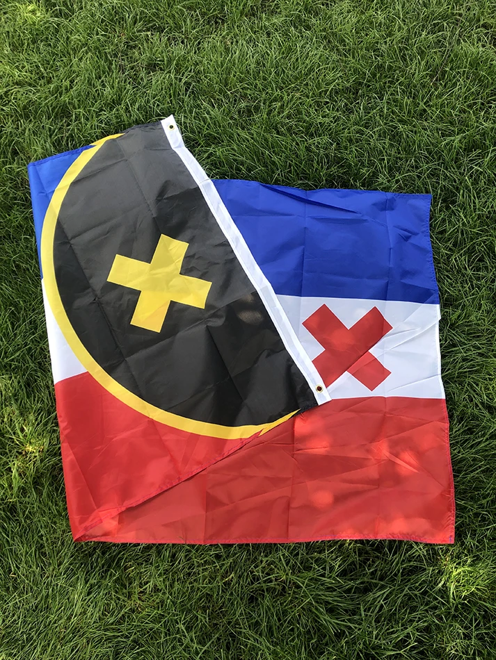 BANDERA DE SKY 90x150CM L'manberg L manberg Lmanberg bandera colgante poliéster L'Manburg Lmanburg Manburg Dream SMP Banner decoración del hogar - imagen 5