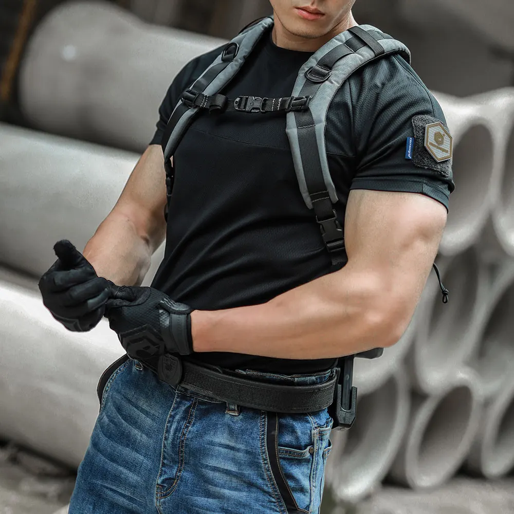 Emersongear-camisetas funcionales con etiqueta azul "Newt", camisas tácticas de corte ergonómico, camisetas diarias, camiseta para deportes de caza y senderismo EMB9712 - imagen 3