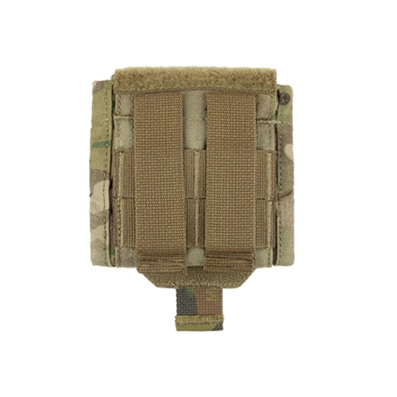 Bolsa de basura táctica militar plegable, bolsa de reciclaje, bolsa Molle de juego de guerra al aire libre, bolsa de almacenamiento, accesorios de Airsoft - imagen 2
