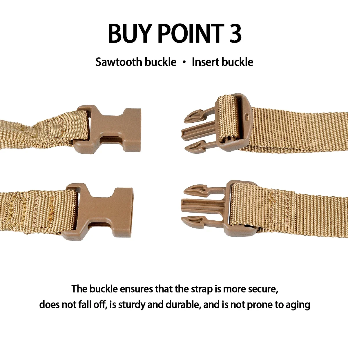 A-1 táctico de 20mm para pistola Lok, cabestrillo giratorio de un solo punto, correa elástica para Rifle, hebilla QD, Airsoft, caza, HK416 RSA, montaje AR15 - imagen 4