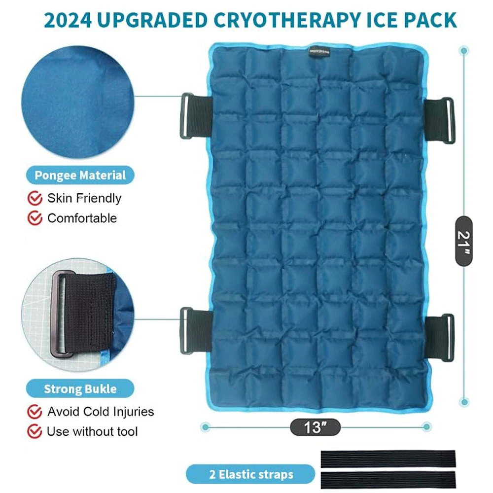 Compresa gel reutilizable frío calor terapia espalda lesiones - imagen 3