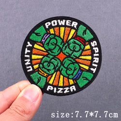 Parche bordado calavera para planchar estilo punk hip hop ropa