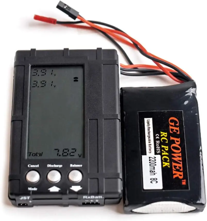 Batería Lipo 7,4 V 2200mah 8C para Futaba T6J T8FG 12FG accesorios para transmisor Radio Control remoto batería recargable de 7,4 V - imagen 5