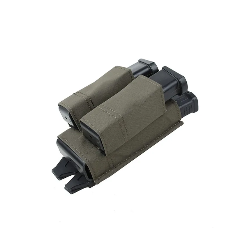 Nuevo TMC RG táctico Molle M4 Mag doble pistola Mag bolsa conjunto para chaleco táctico sistema Molle - imagen 4