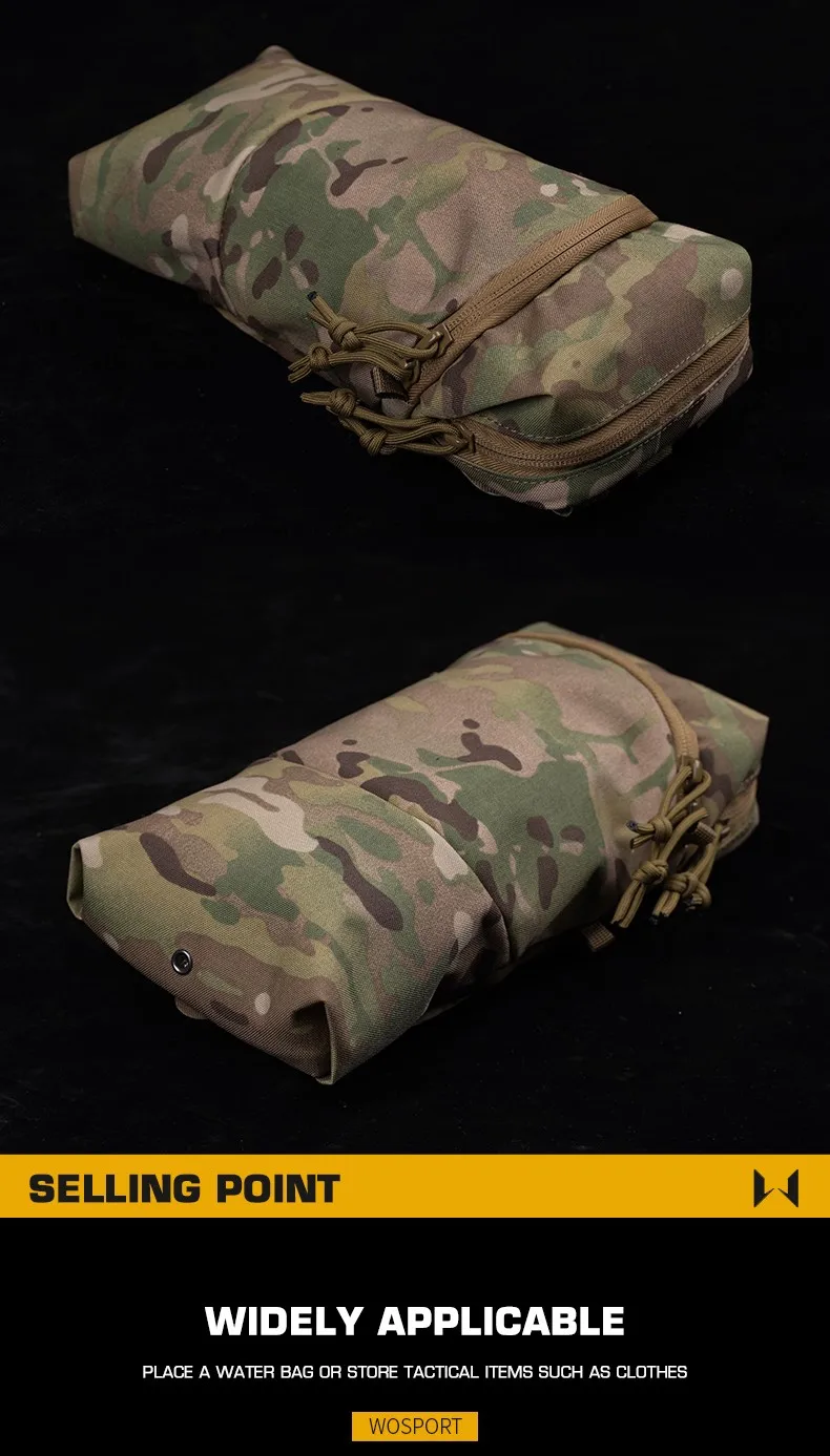 FERRO STYLE Bolsillo de uso general Bolsa táctica universal multifuncional 6X12 pulgadas Airsoft - imagen 4