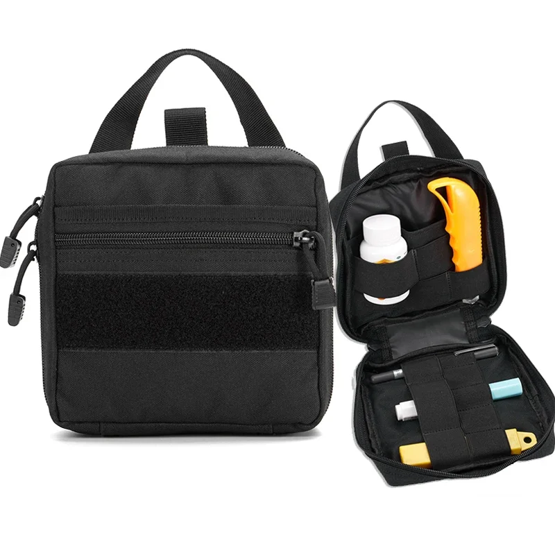 Bolsa Molle, bolsa médica táctica, bolsas de primeros auxilios EMT rasgadas, bolsa médica IFAK, bolsa de suministros de emergencia para exteriores, paquete de utilidad - imagen 5