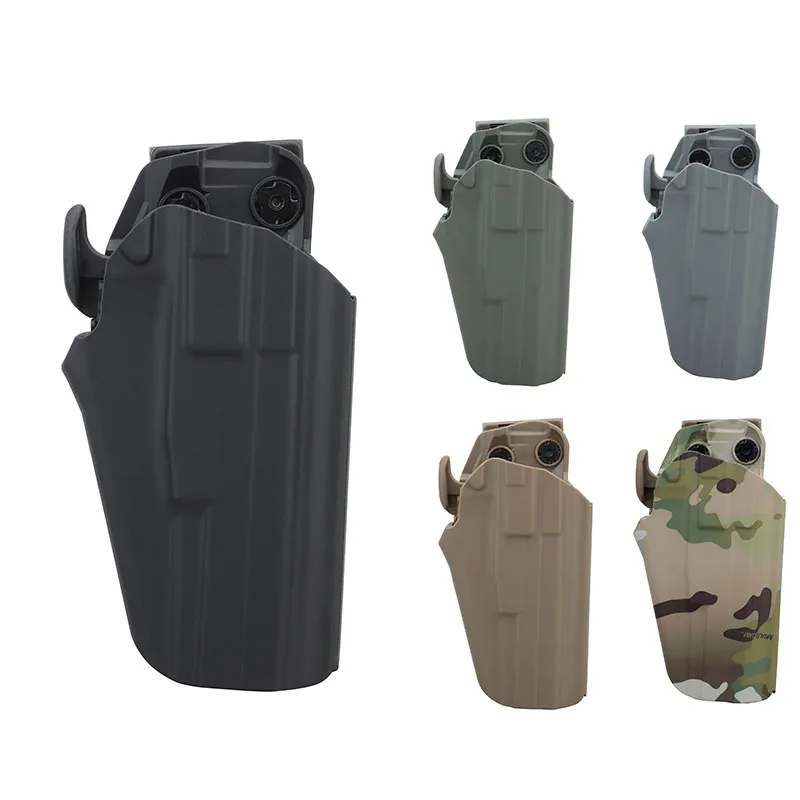 Funda táctica para pierna GL17L,34,35,40,41 Colt 1911 CZ75 S & W AMT 1911, funda ajustable para muslo, equipo de caza - imagen 2