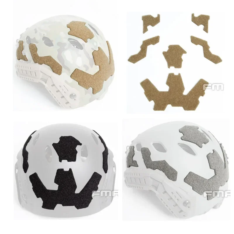 Casco táctico DIY pegatina mágica FMA FTHS Kit de patrón de bucle de casco Universal - imagen 2